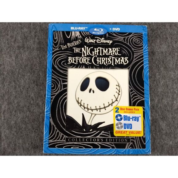 Disney The Nightmare Before‎ Christmas Collector's Edition Blu-Ray & DVD Combo - Picture 2 of 14